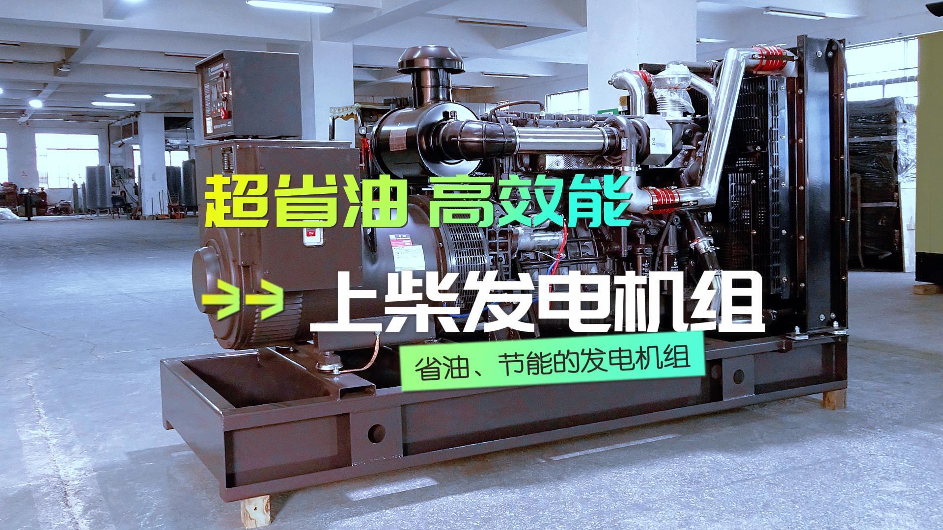 超省油,高效能,上柴300KW柴油發(fā)電機(jī)組,不僅能提供穩(wěn)定可靠的電力保障,更能為企業(yè)節(jié)省運(yùn)營(yíng)成本